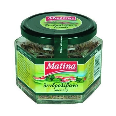 MATINA δενδρολίβανο βάζο 50gr – Μπαχαρικά και Μυρωδικά