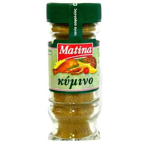 MATINA κύμινο βάζο 40gr – Μπαχαρικά και Μυρωδικά