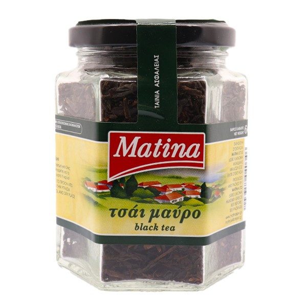 MATINA τσάι μαύρο βάζο 60gr