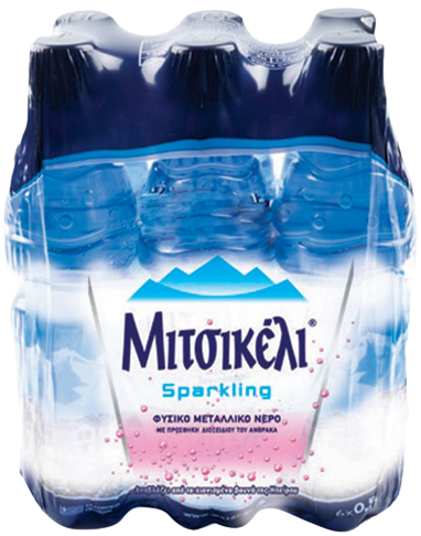 ΜΙΤΣΙΚΕΛΙ ανθρακούχο μεταλλικό νερό 6x500ml – Μιτσικέλι – Εμφιαλωμένα Νερά