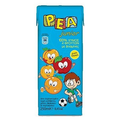 ΡΕΑ χυμός 4 φρούτα μπλε 250ml – Ρέα – Χυμοί