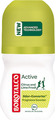 BOROTALCO αποσμητικό σώματος roll-on Lime 50ml – Αποσμητικά