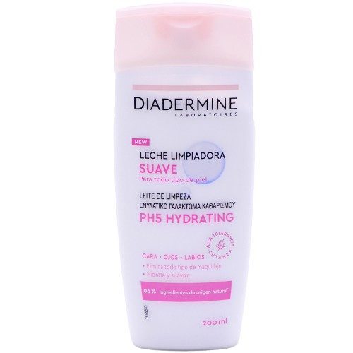 DIADERMINE γαλάκτωμα καθαρισμού προσώπου essential hydrating milk 200ml – Καθαριστικά Προσώπου