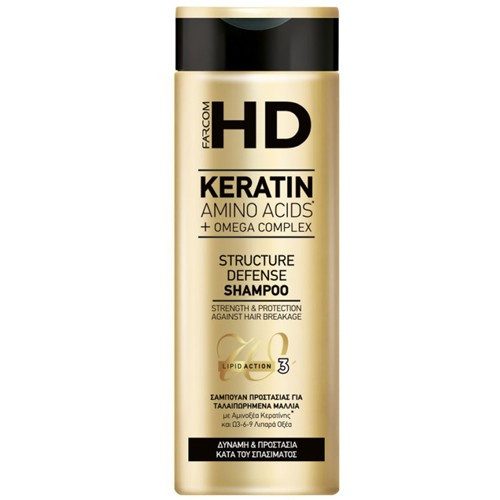 FARCOM HD σαμπουάν για ταλαιπωρημένα μαλλιά 400ml