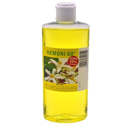 LINA κολώνια 60ο με λεμόνι 200ml – Αναλώσιμα Κομμωτηρίου