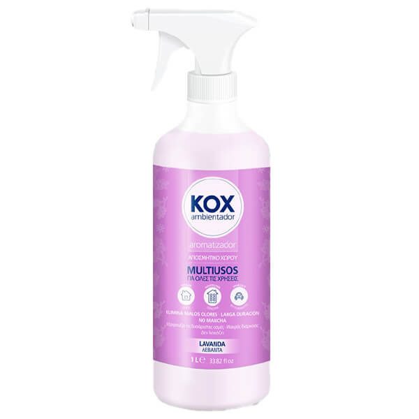 CISNE KOX αρωματικό χώρου Λεβάντα με spray 1lt – Mopatex – Επαγγελματικά Αρωματικά Χώρου