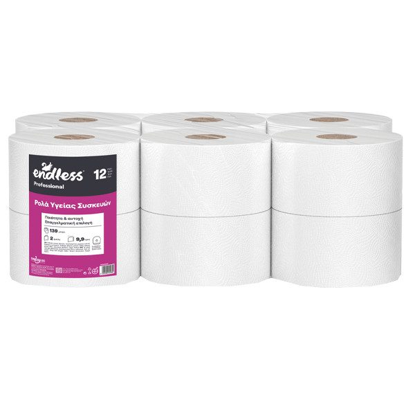 ENDLESS χαρτί υγείας συσκευών 12x425gr – Χαρτικά (Χονδρική)