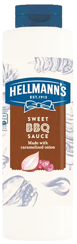 HELLMANN'S σως μπάρμπεκιου 950gr – Σάλτσες και Dressings