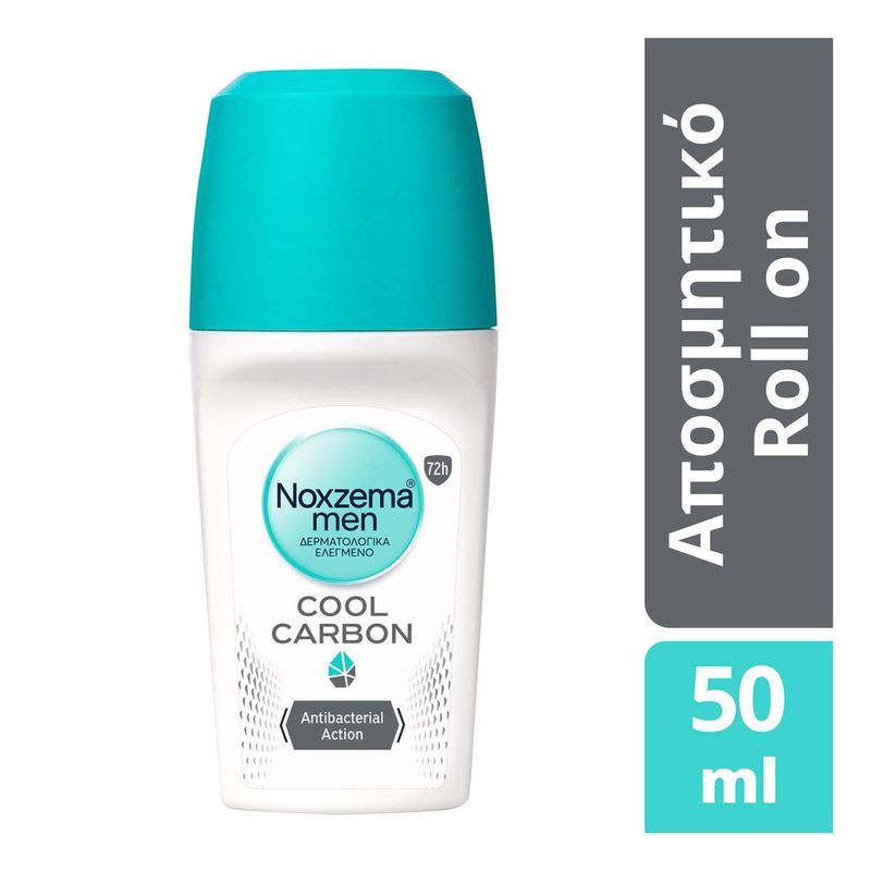 NOXZEMA αποσμητικό σώματος roll-on cool carbon 50ml – Αποσμητικά