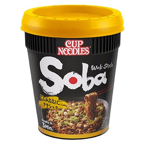 NISSIN FOODS soba noodles cup κλασικό 90gr – Τρόφιμα Μακράς Συντήρησης