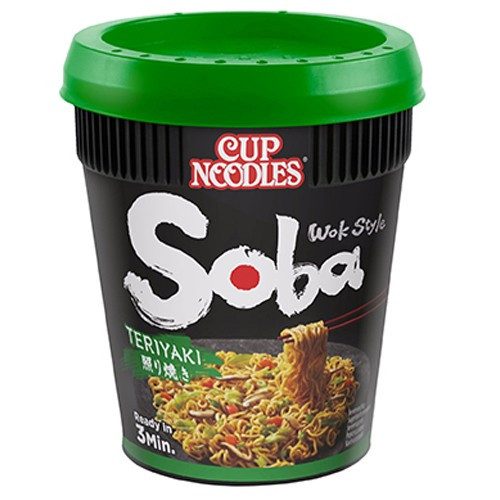 NISSIN FOODS soba noodles cup τεριγιάκι 90gr – Τρόφιμα Μακράς Συντήρησης