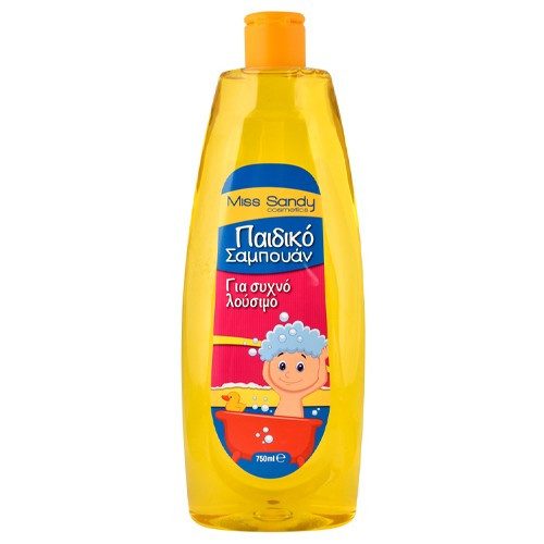 MISS SANDY σαμπουάν παιδικό 750ml – Παιδικά Σαμπουάν και Αφρόλουτρα