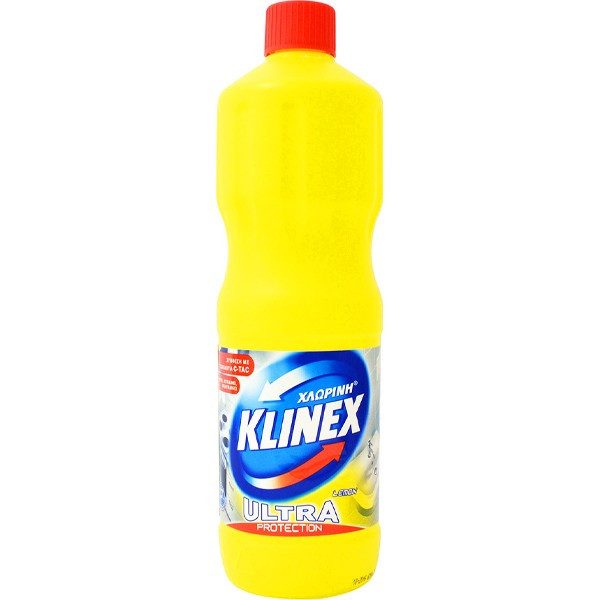 KLINEX χλωρίνη παχύρρευστη κίτρινη 1250ml – Καθαριστικά Μπάνιου