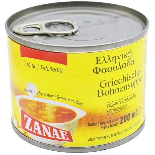 ΖΑΝΑΕ φασολάδα 200gr – Ζαναέ – Τρόφιμα Μακράς Συντήρησης