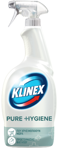 KLINEX hygiene υγρό καθαριστικό απολυμαντικό pure powder fresh spray 750ml – Καθαριστικά Επιφανειών
