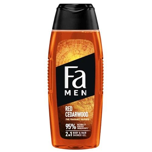 FA αφρόλουτρο men red cedarwood 400ml – Αφρόλουτρα