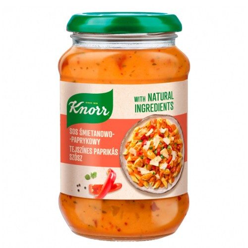 KNORR σάλτσα έτοιμη με τομάτα και πιπεριά 400gr – Σάλτσες και Dressings