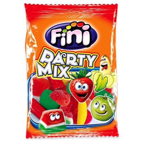 FINI ζελεδάκια party mix 100gr – Καραμέλες, Γλειφιτζούρια και Τσίχλες