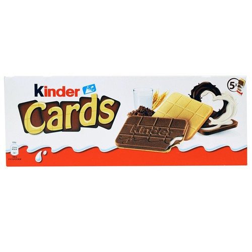 FERRERO Kinder μπισκότα cards 128gr