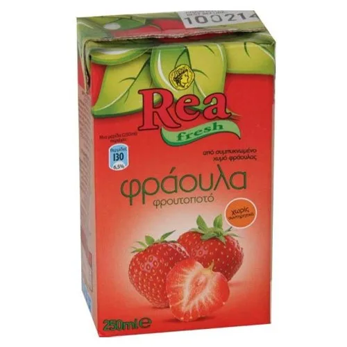 ΡΕΑ χυμός φράουλα 250ml – Ρέα – Χυμοί