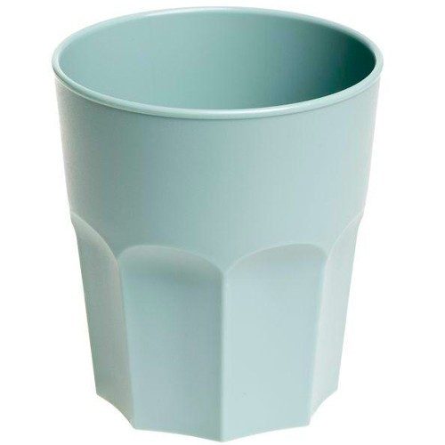 CYCLOPS ποτήρι πολυγωνικό πλαστικό τυρκουάζ 500ml – Ποτήρια
