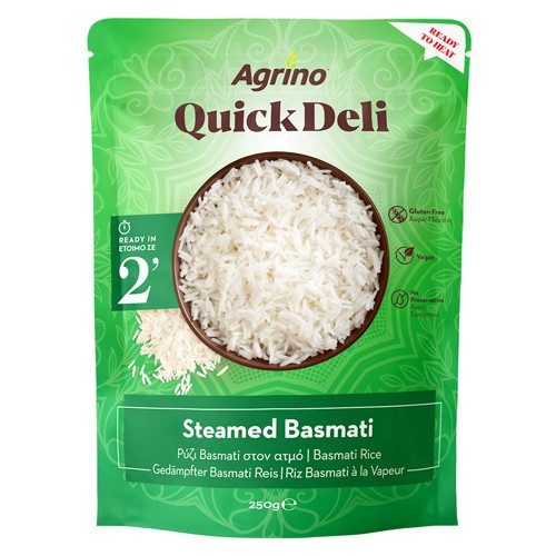 AGRINO quick deli ρύζι basmati 250gr