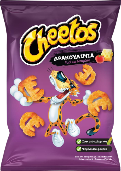 CHEETOS Δρακουλίνια γαριδάκια με τυρί και ντομάτα 100gr – Γαριδάκια και Ποπ Κορν