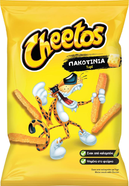 CHEETOS Πακοτίνια γαριδάκια με τυρί 125gr – Γαριδάκια και Ποπ Κορν