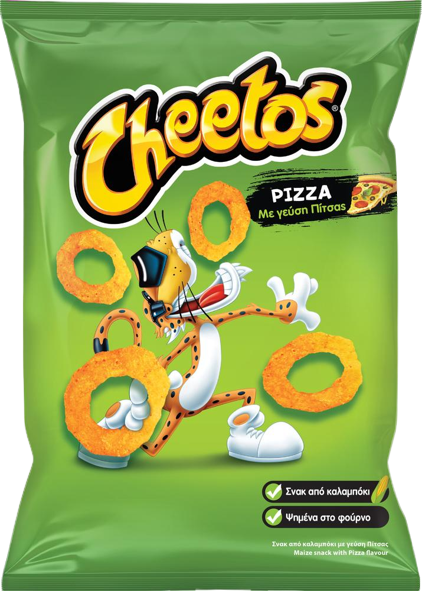 CHEETOS Pizza γαριδάκια με πίτσα 110gr – Γαριδάκια και Ποπ Κορν
