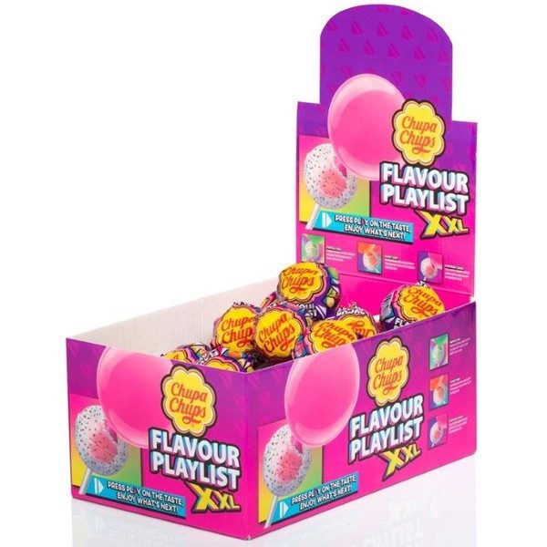 CHUPA CHUPS γλειφιτζούρια xxl Playlist 25x29gr – Καραμέλες, Γλειφιτζούρια και Τσίχλες