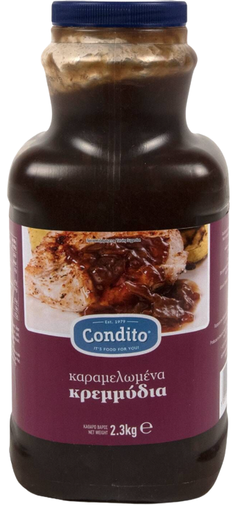 CONDITO σάλτσα καραμελωμένα κρεμμύδια 2,3kg – Σάλτσες και Dressings