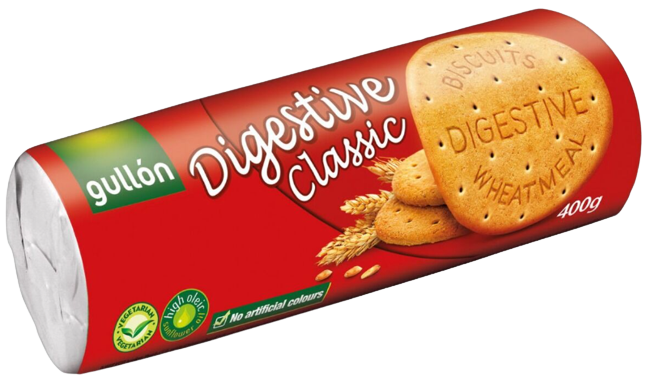 GULLON μπισκότα digestive 400gr