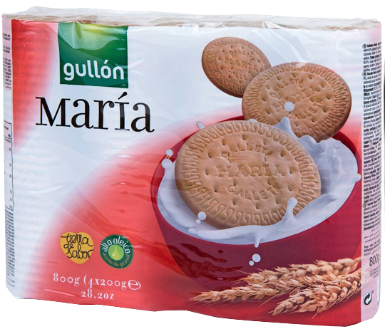 GULLON μπισκότα maria 4x200gr