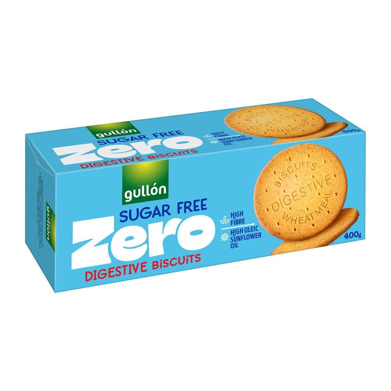 GULLON μπισκότα digestive χωρίς ζάχαρη 400gr