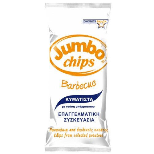 OHONOS SNACKS Jumbo chips κυματιστά με bbq 280gr – Πατατάκια