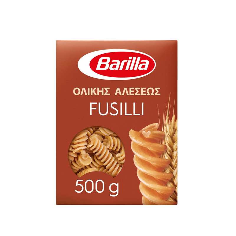 BARILLA ζυμαρικά ολικής άλεσης Fusilli 500gr