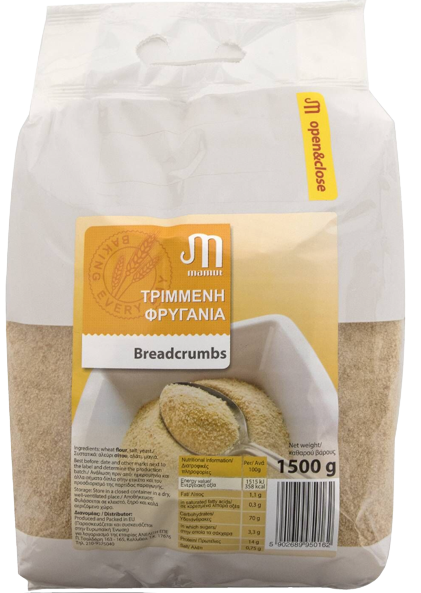 MAMUT φρυγανιά τριμμένη 1,5kg – Αρτοσκευάσματα