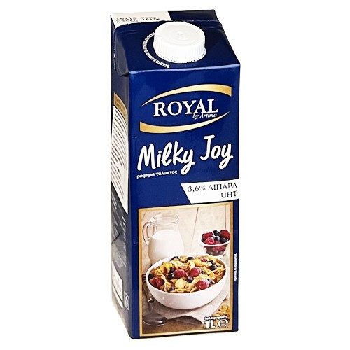 ROYAL milk joy γάλα με 3,6% λιπαρά 1lt – Γάλατα και Φυτικά Ροφήματα