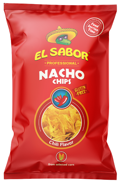 EL SABOR nacho chips chili 425gr – Πατατάκια