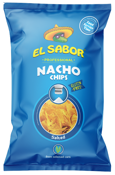 EL SABOR nacho chips salted 425gr – Πατατάκια