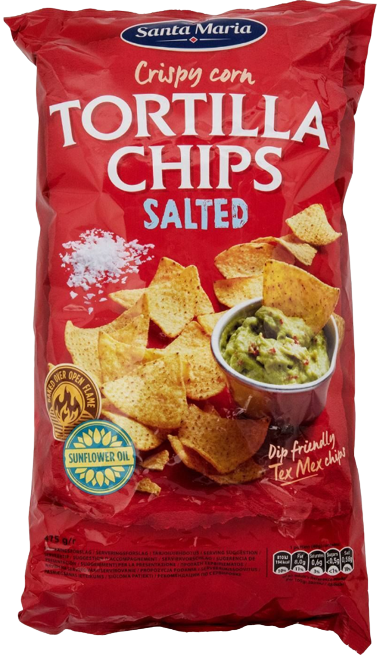 SANTA MARIA tortilla chips με αλάτι 475gr – Πατατάκια