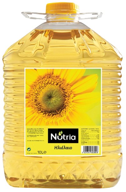 NUTRIA ηλιέλαιο 10lt – Σπορέλαιο