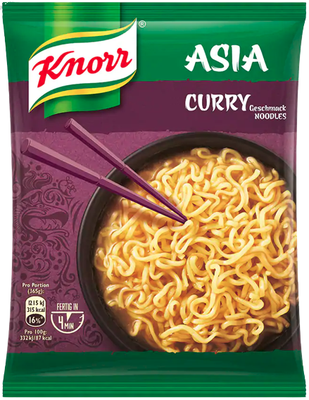 KNORR noodles asia κάρυ 70gr – Τρόφιμα Μακράς Συντήρησης