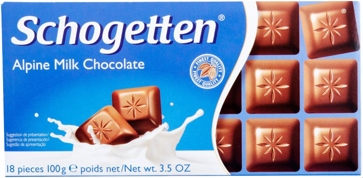 SCHOGETTEN σοκολάτα γάλακτος 100gr – Σοκολάτες