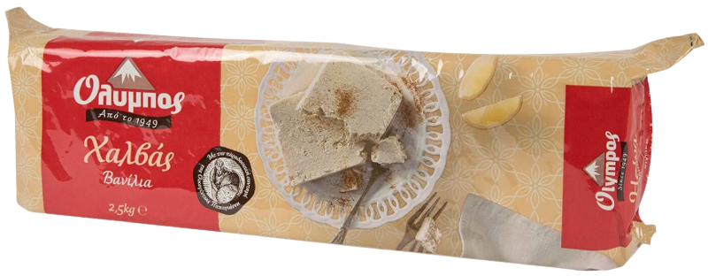 ΟΛΥΜΠΟΣ χαλβάς με βανίλια 2,5kg – Όλυμπος – Παραδοσιακά Γλυκά