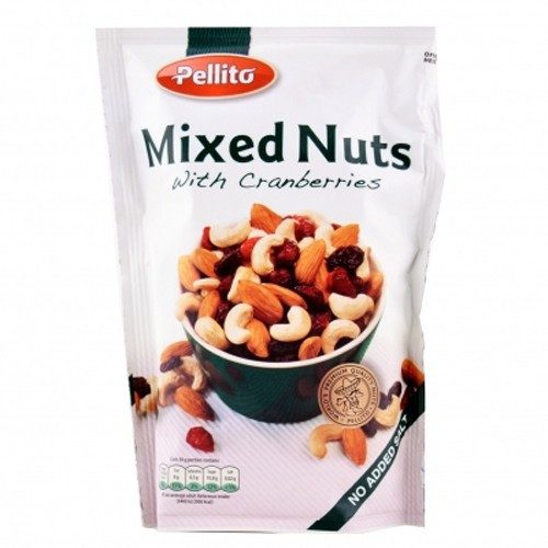 PELLITO μιξ ξηρών καρπών με cranberries 150gr – Ξηροί Καρποί και Αποξηραμένα Φρούτα