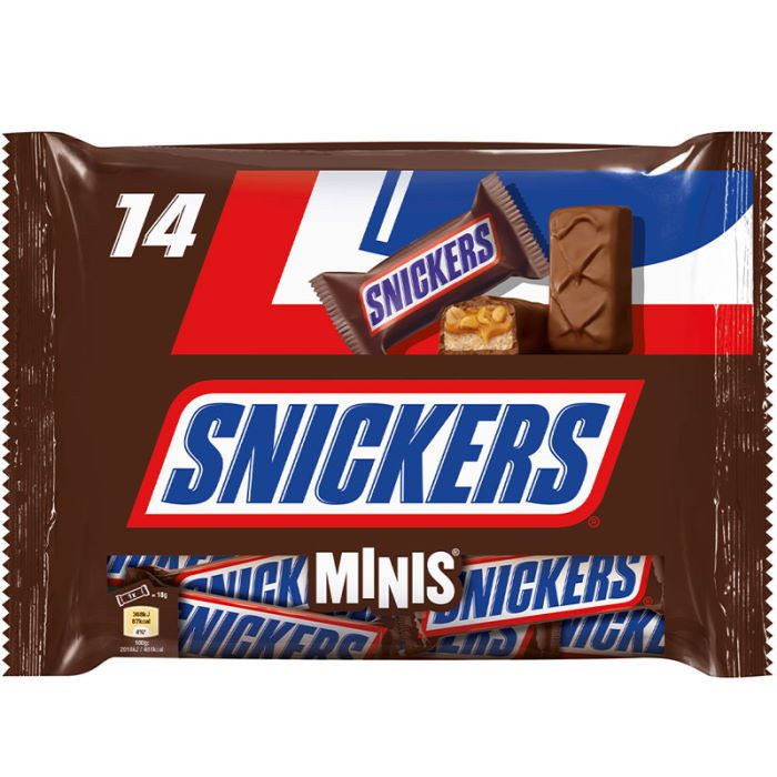 SNICKERS σοκολατάκια minis 14τεμ 275gr – Σοκολάτες