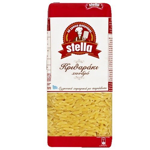 STELLA ζυμαρικά κριθαράκι χονδρό 500gr