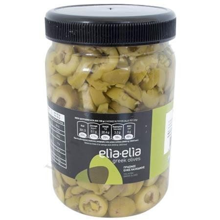 LADAS ελιές πράσινες ροδέλα 400gr