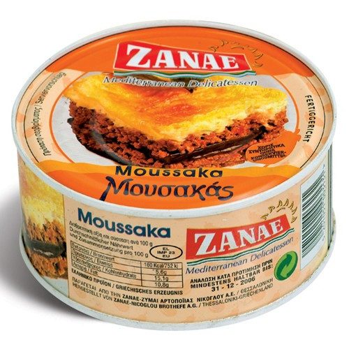 ΖΑΝΑΕ μουσακάς 280gr – Ζαναέ – Τρόφιμα Μακράς Συντήρησης